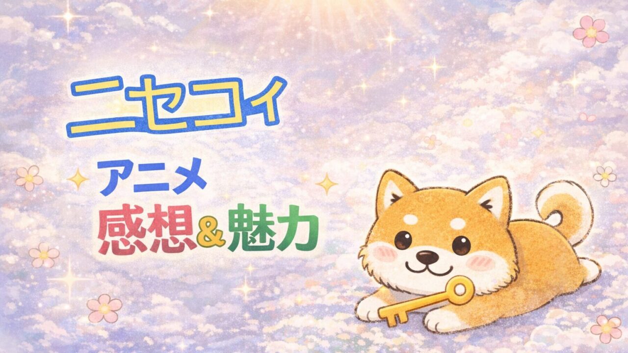 『ニセコイ』アニメ感想＆魅力 | 可愛すぎるキャラデザと斬新で王道な展開